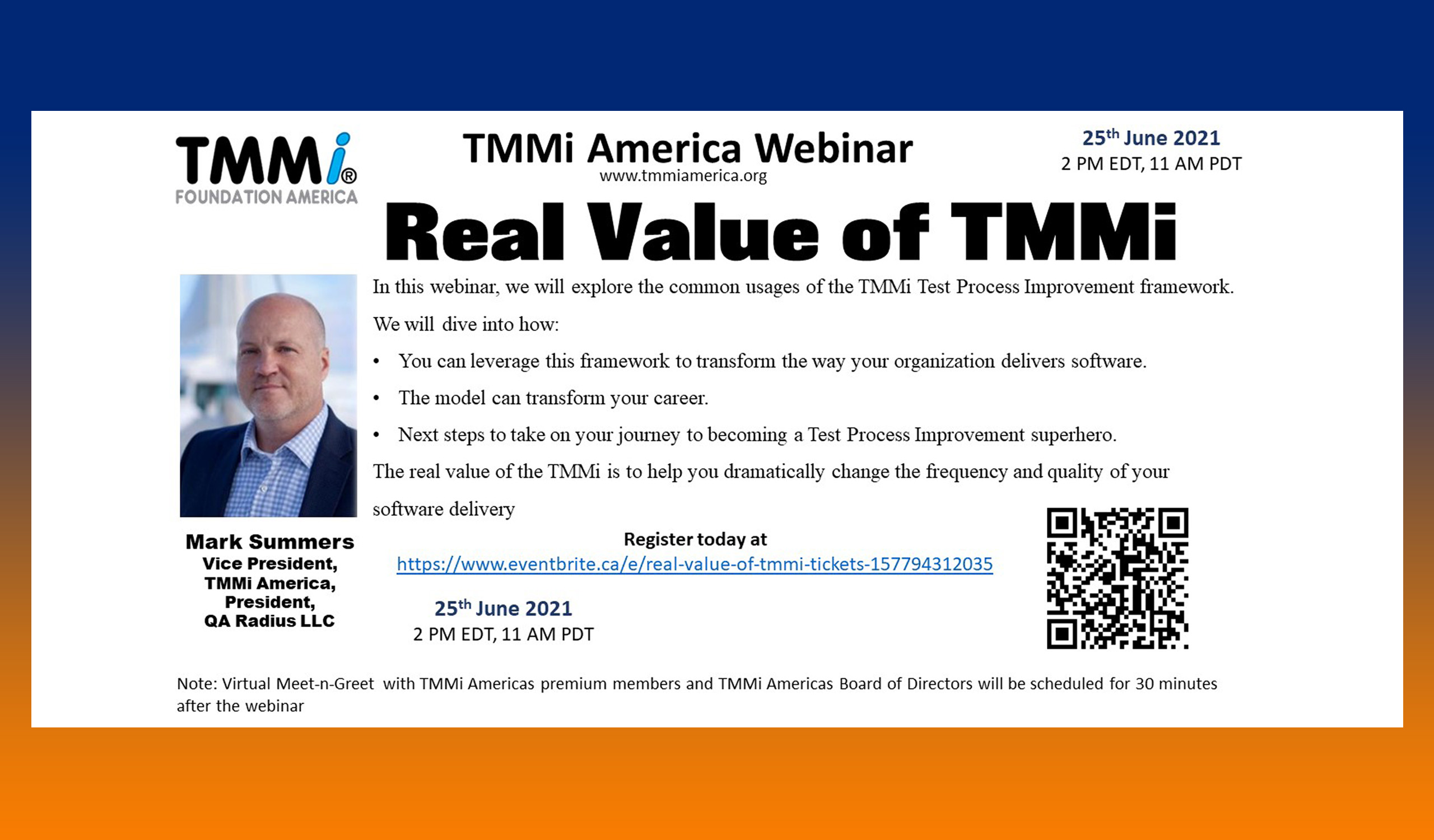 Real Value of TMMi
